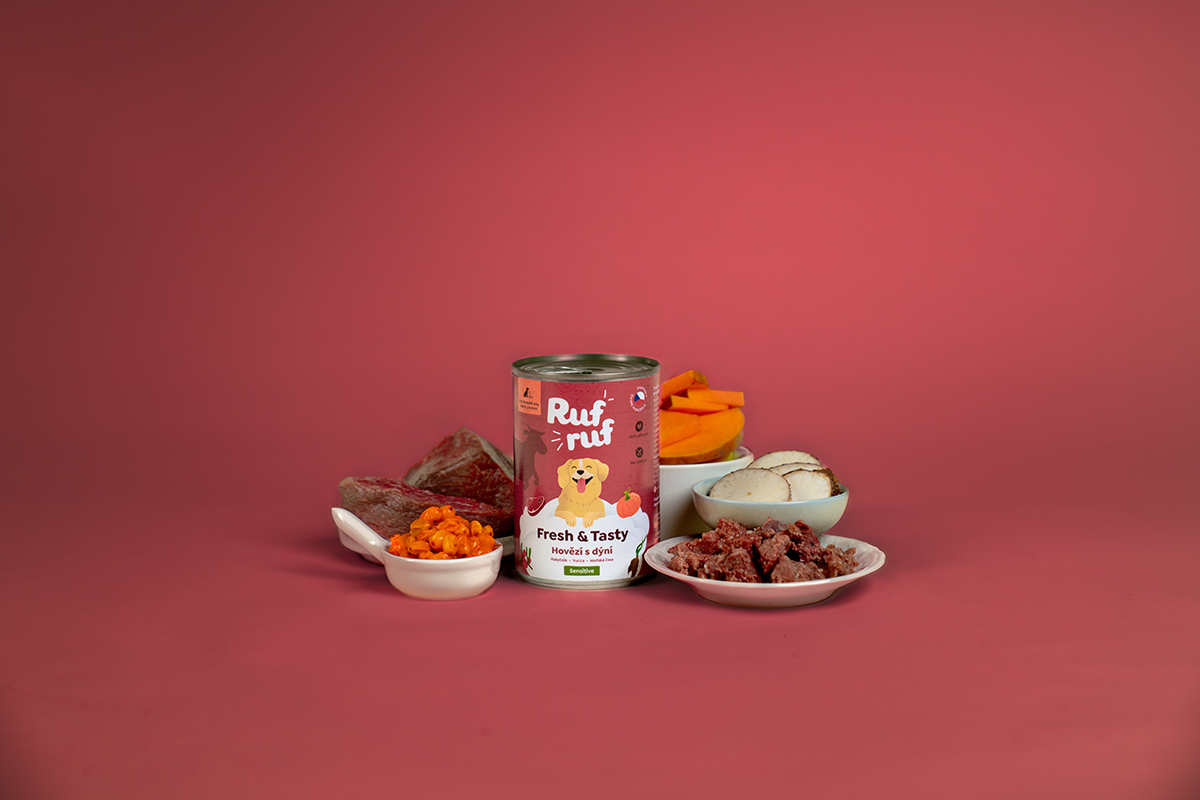 Rufruf Hovězí s dýní 400 g